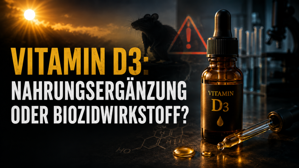 Vitamin D3: Nahrungsergänzung oder Biozidwirkstoff?